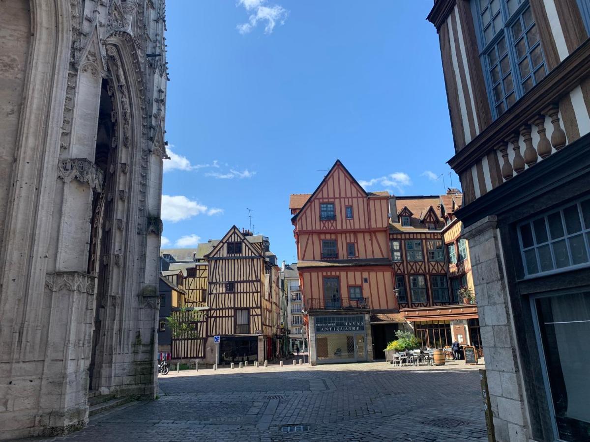 Le Graveur Saint Maclou, Hyper Centre, Typique Rouennais Leilighet Eksteriør bilde